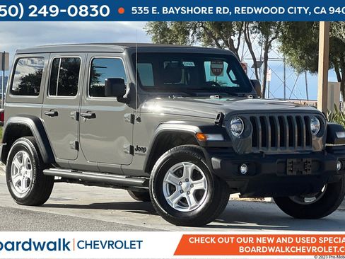 Used 2022 Jeep Wrangler Unlimited Sport w/ Sun And Sound Package image 1