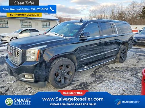 Used 2016 GMC Yukon XL Denali w/ Open Road Package image 1