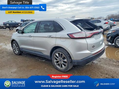 Used 2016 Ford Edge Titanium w/ Equipment Group 302A AWD/4WD image 3