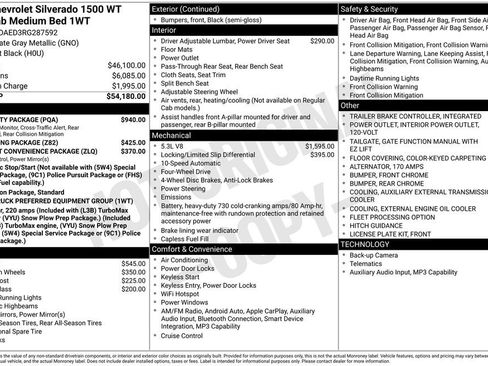 Used 2024 Chevrolet Silverado 1500 W/T w/ WT Safety Package image 27