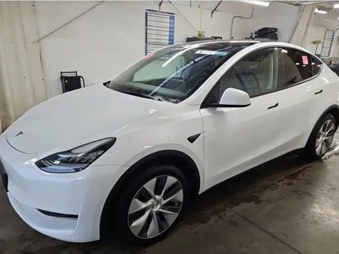 Used 2021 Tesla Model Y Long Range AWD/4WD image 1