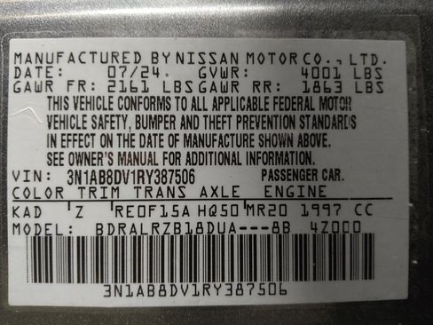 Used 2024 Nissan Sentra SR FWD image 33