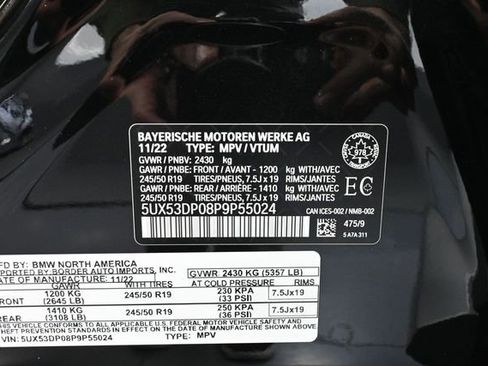 Used 2023 BMW X3 xDrive30i AWD/4WD image 53