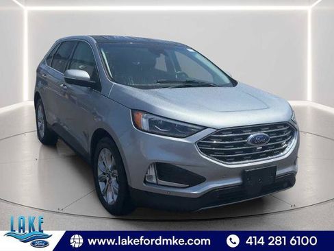 Certified 2022 Ford Edge Titanium w/ Equipment Group 301A AWD/4WD image 1