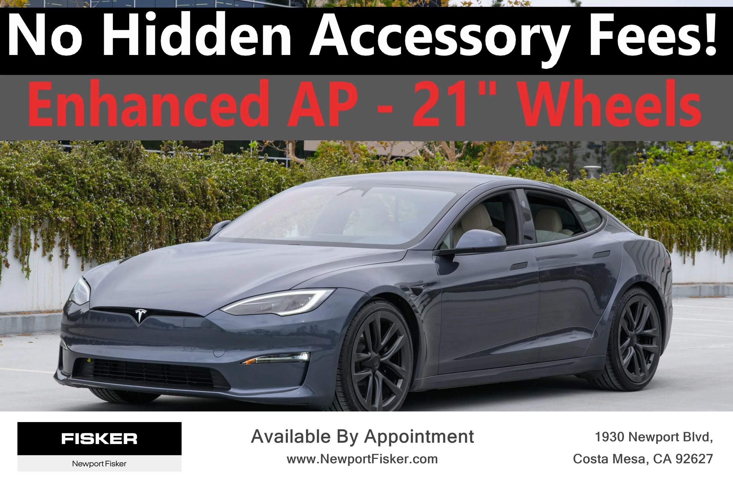 Used 2023 Tesla Model S Standard Range AWD/4WD image 1