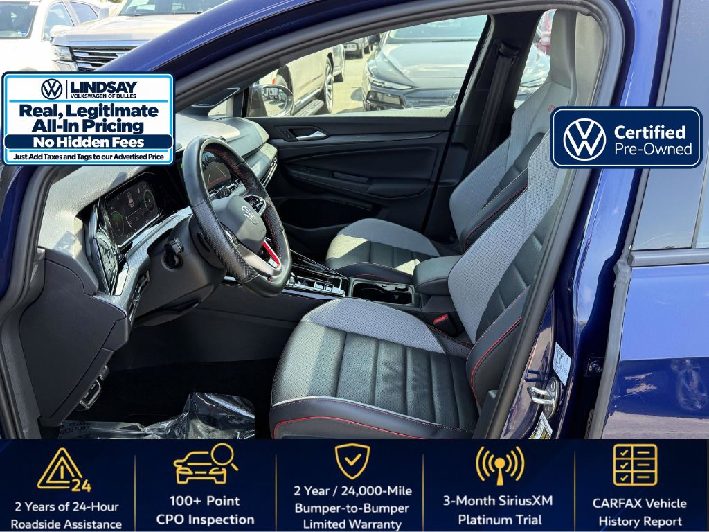 Certified 2023 Volkswagen GTI SE FWD image 11