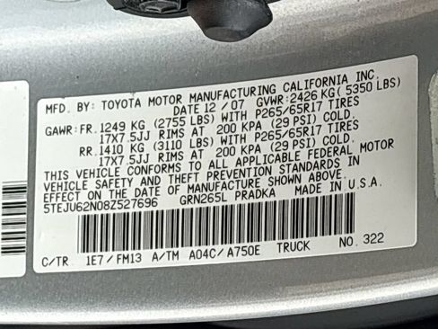 Used 2008 Toyota Tacoma PreRunner RWD image 34