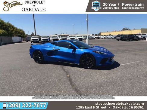 Certified 2023 Chevrolet Corvette Stingray Coupe w/ Z51 Performance Package RWD image 2