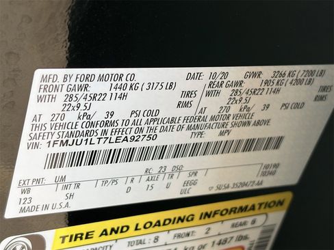 Used 2020 Ford Expedition Platinum image 31