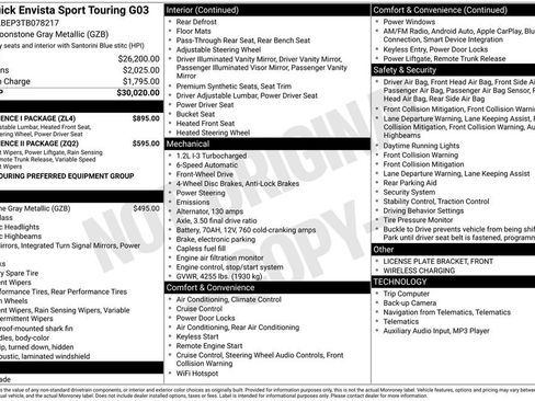 New 2026 Buick Envista Sport Touring w/ Convenience I Package image 41