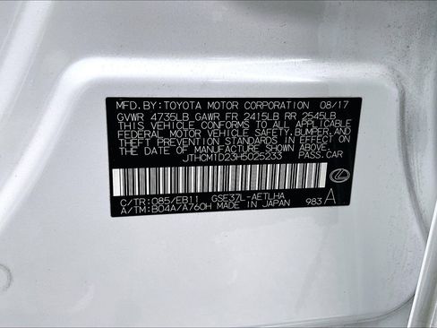 Used 2017 Lexus IS 300 AWD image 35