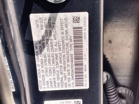 Certified 2025 Honda CR-V EX-L image 22