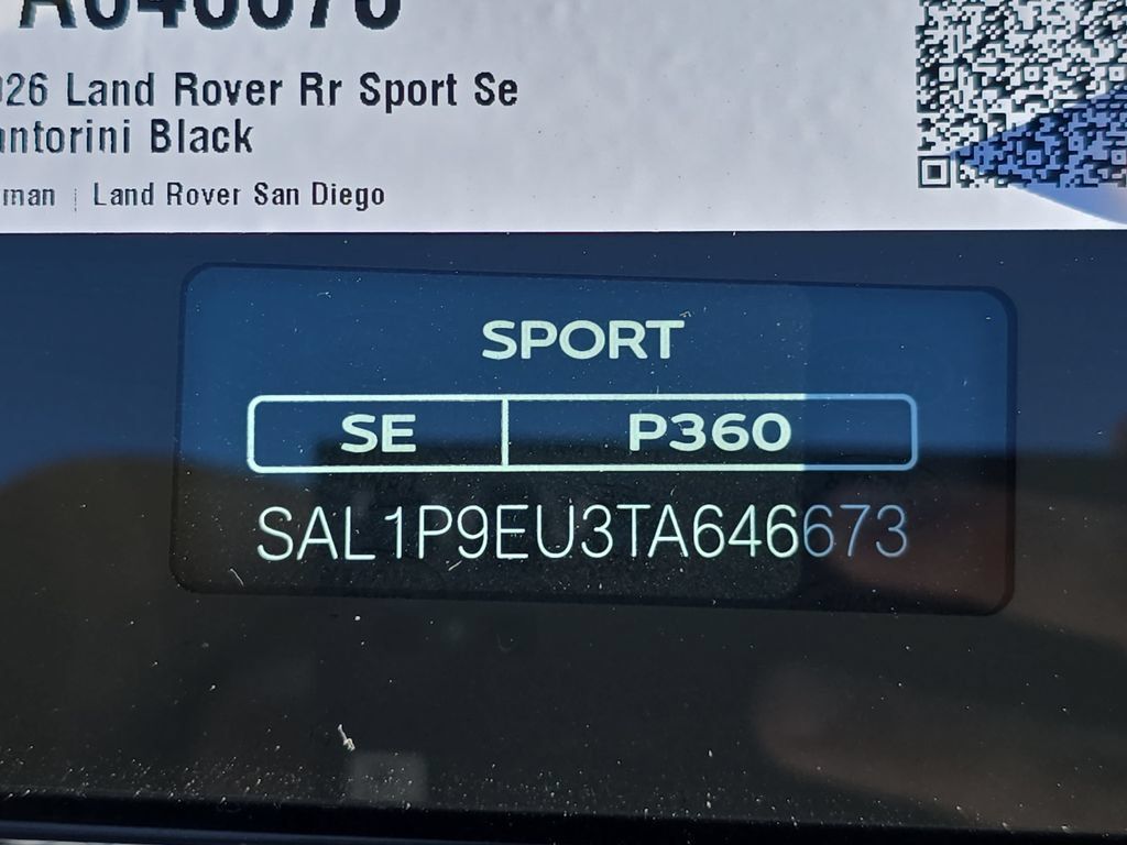 Certified 2026 Land Rover Range Rover Sport SE AWD/4WD image 37
