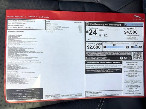 New 2026 Jaguar F-PACE R-Dynamic S AWD/4WD image 11