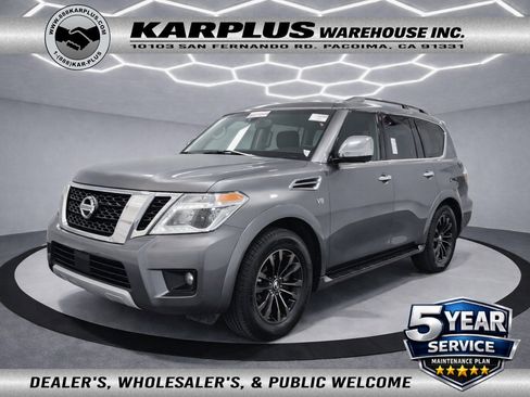 Used 2017 Nissan Armada Platinum w/ Captain Seat Package image 1