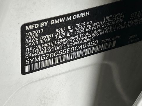 Used 2014 BMW X6 M AWD/4WD image 53