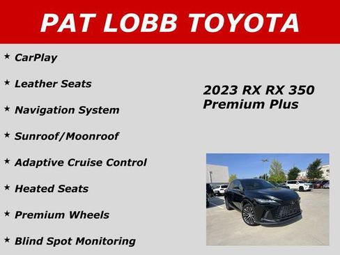 Used 2023 Lexus RX 350 Premium Plus w/ Cold Area Package FWD image 28