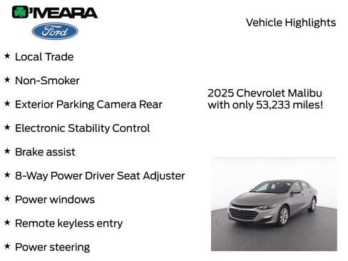 Used 2025 Chevrolet Malibu LT FWD image 7
