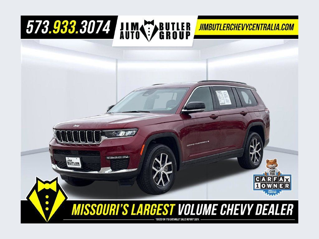 Used 2025 Jeep Grand Cherokee L Limited w/ Trailer Tow Package AWD/4WD 360° Tour