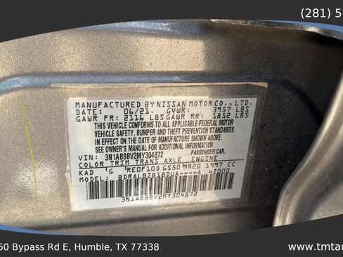 Used 2021 Nissan Sentra S FWD image 16