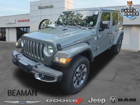 Used 2023 Jeep Wrangler Unlimited Sahara w/ Cold Weather Group AWD/4WD image 1