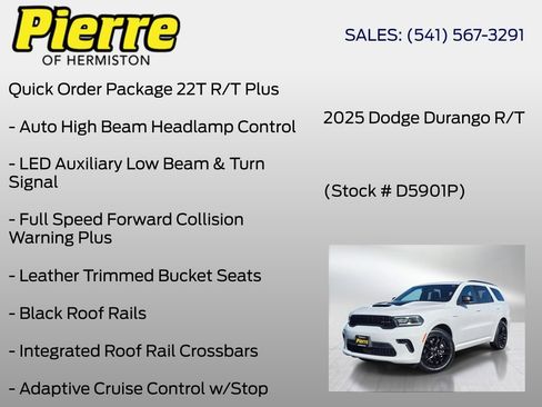 Used 2025 Dodge Durango R/T AWD/4WD image 18