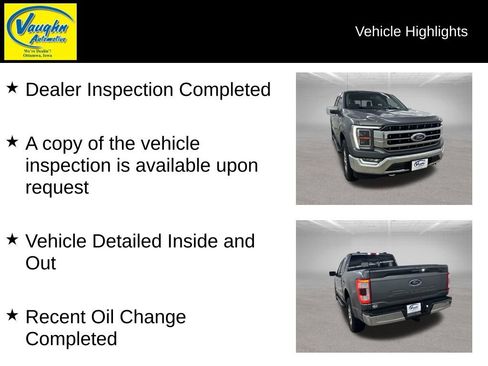 Used 2021 Ford F150 Lariat w/ Equipment Group 502A High AWD/4WD image 2