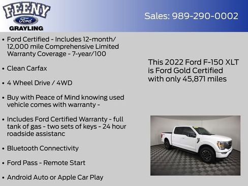 Used 2022 Ford F150 XLT w/ Equipment Group 302A High image 5