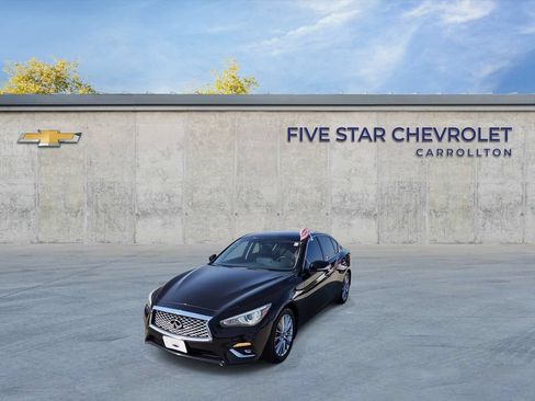 Used 2023 INFINITI Q50 Luxe w/ Cargo Package RWD image 3