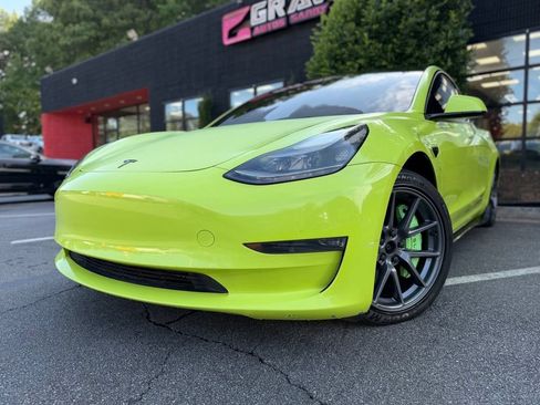 Used 2022 Tesla Model 3 Long Range AWD/4WD image 2