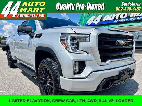 Used 2022 GMC Sierra 1500 Elevation w/ LPO, Elevation Black Package AWD/4WD image 1