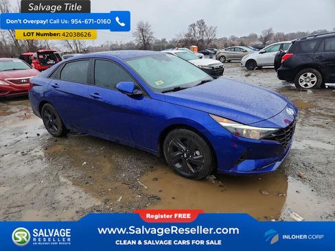 Used 2021 Hyundai Elantra Blue image 5