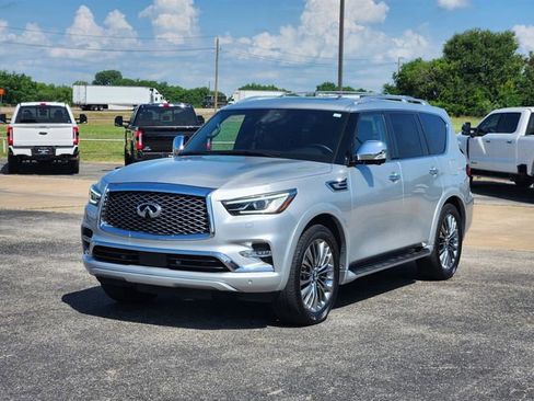 Used 2021 INFINITI QX80 Sensory w/ All-Season Package RWD image 3