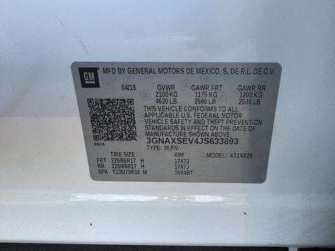 Used 2018 Chevrolet Equinox LT image 26