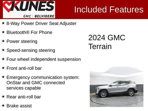 Used 2024 GMC Terrain SLT FWD image 3