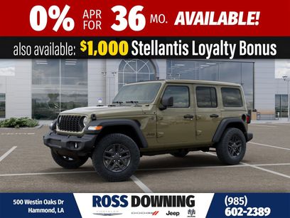 New 2026 Jeep Wrangler Sport S