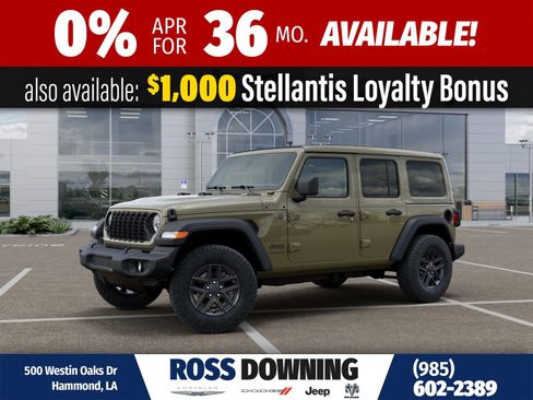 New 2026 Jeep Wrangler Sport S image 1