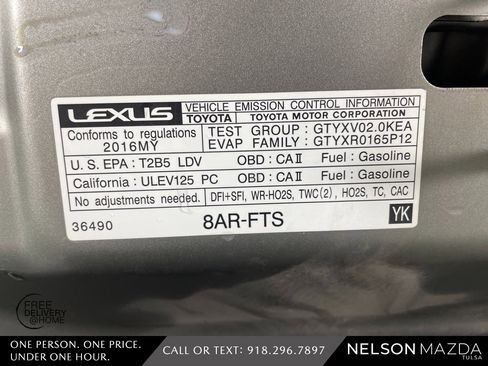 Used 2016 Lexus IS 200t image 50
