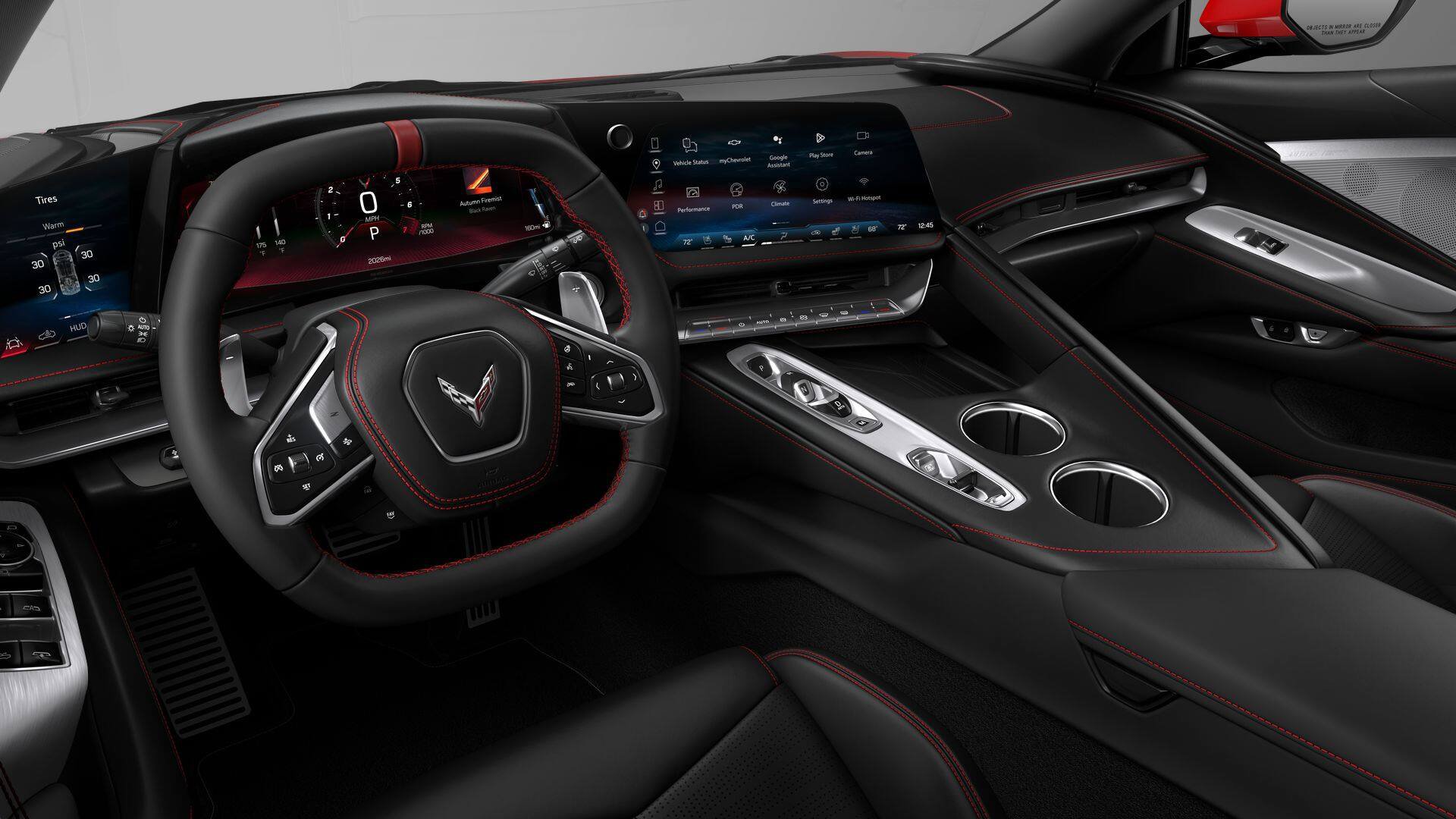 New 2027 Chevrolet Corvette Grand Sport w/ Chrome Exterior Badge Package RWD image 58