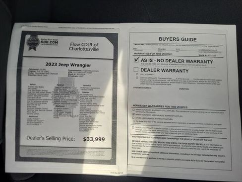 Certified 2023 Jeep Wrangler Unlimited Rubicon 4xe AWD/4WD image 35