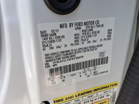 Used 2015 Ford Expedition Platinum image 17