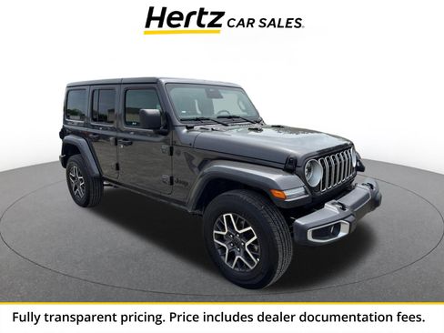 Used 2025 Jeep Wrangler Unlimited Sahara AWD/4WD image 1