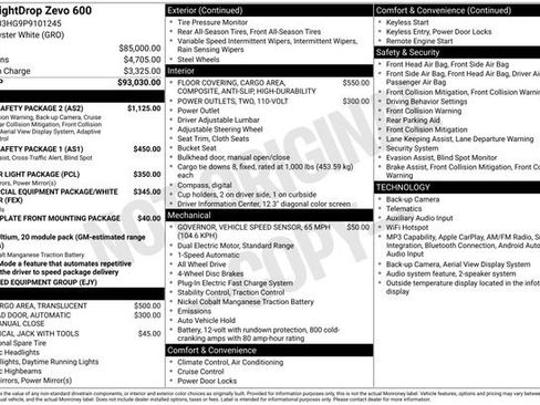 Used 2023 Chevrolet Brightdrop 600 w/ Active Safety Package 2 AWD/4WD image 5