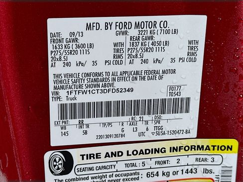 Used 2013 Ford F150 FX2 w/ Luxury Equipment Group image 12