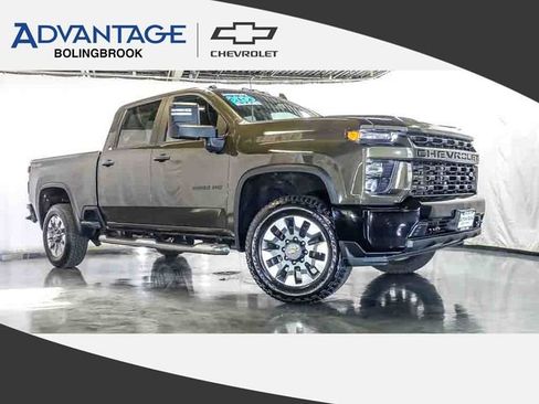 Certified 2022 Chevrolet Silverado 2500 Custom w/ Custom Value Package AWD/4WD image 1