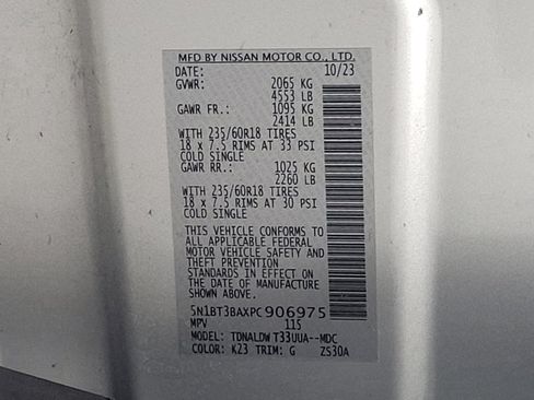 Used 2023 Nissan Rogue SV image 33