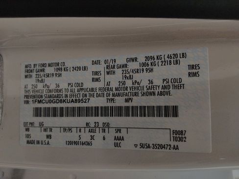 Used 2019 Ford Escape SE FWD image 33