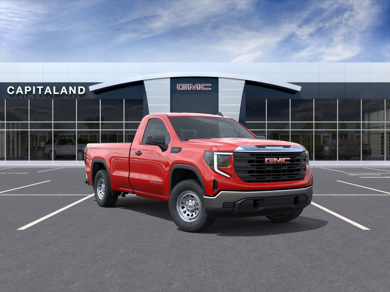 Used 2025 GMC Sierra 1500 Pro w/ Pro Value Package AWD/4WD image 1