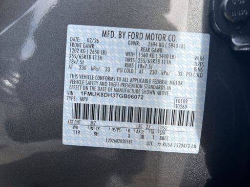 New 2026 Ford Explorer Active image 29