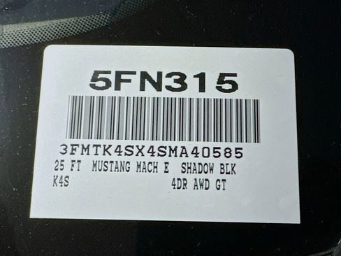 New 2025 Ford Mustang Mach-E GT w/ Interior Protection Package AWD/4WD image 26